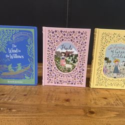 3 COLLECTIBLE, BOUNDED LEATHER EDITIONS