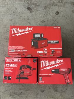 Brand New Milwaukee & Craftsman Products 