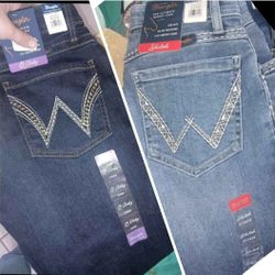 Two Pair Women's Wranglers, 27x34 NWT