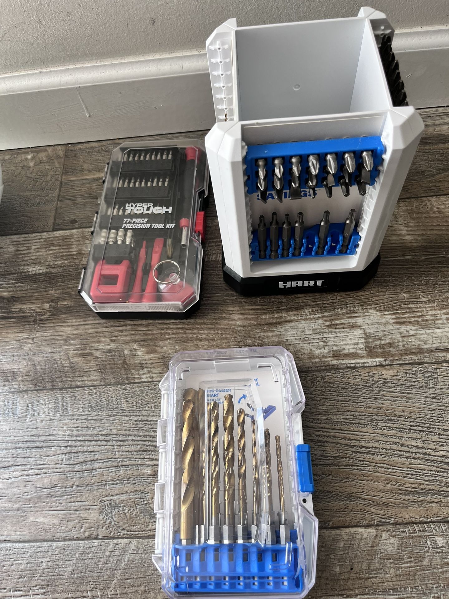 Brand New Hyper Tough 77 Piece Hand Held Tool, And Brand New Drill Bit