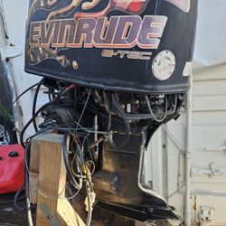 99 Evinrude 225 hp FICHT direct fuel injection outboard