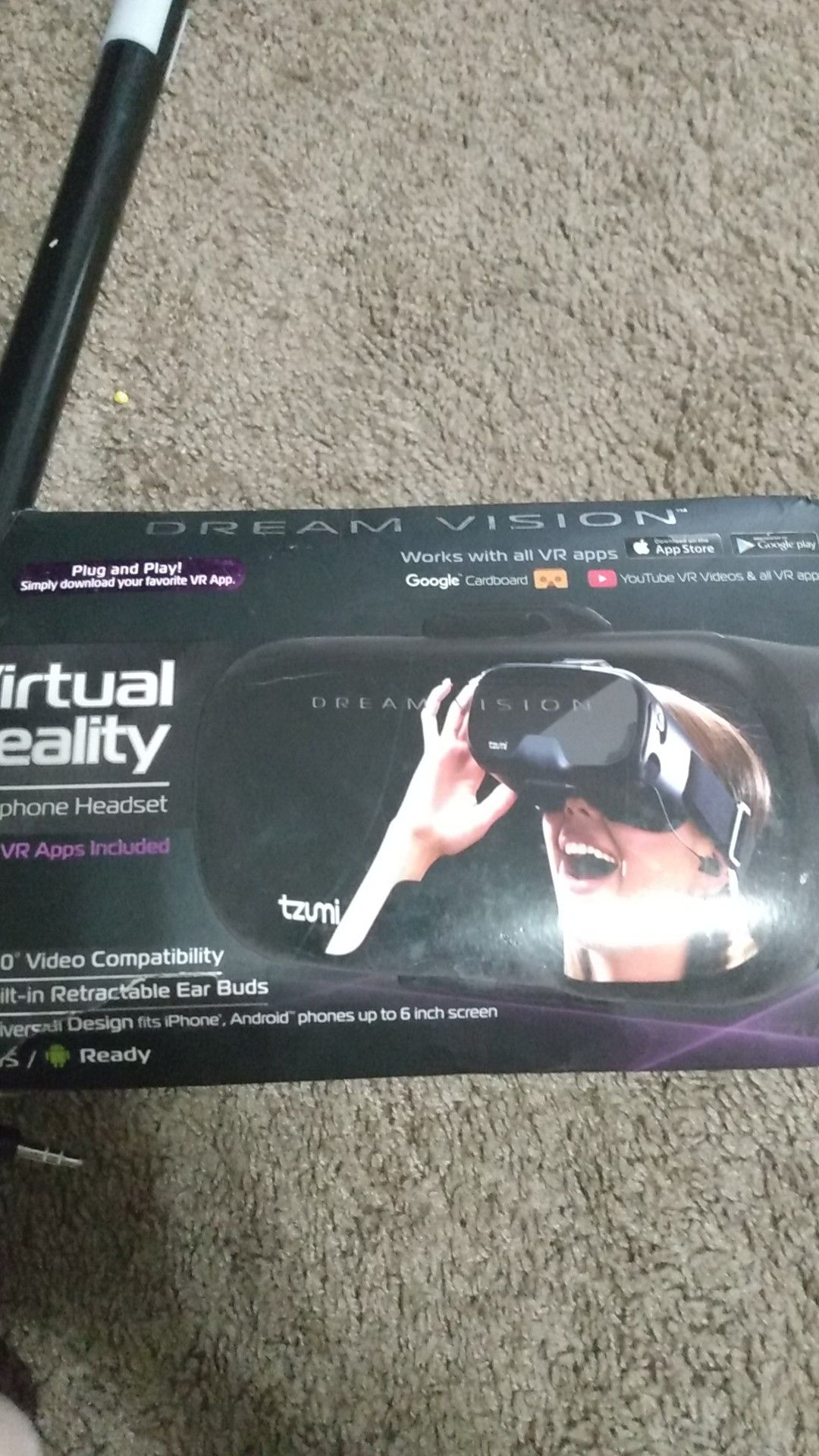 Dream vision virtual reality smartphone headset