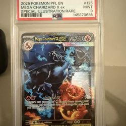 Mega Charizard X EX SIR PSA 9 