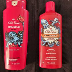 Oldspice Krakegard Body Wash/Shampoo 