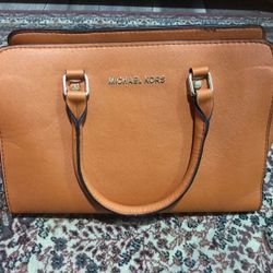 Tan Michael Kors purse