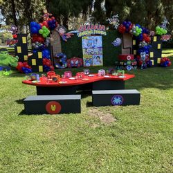 Spidey And His Amazing Friends, Backdrop Balloons, Displays