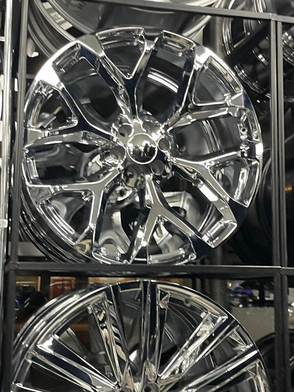 24x10 WHEELS AND TIRES SET