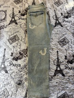 True Religion Light Wash Denim Jeans