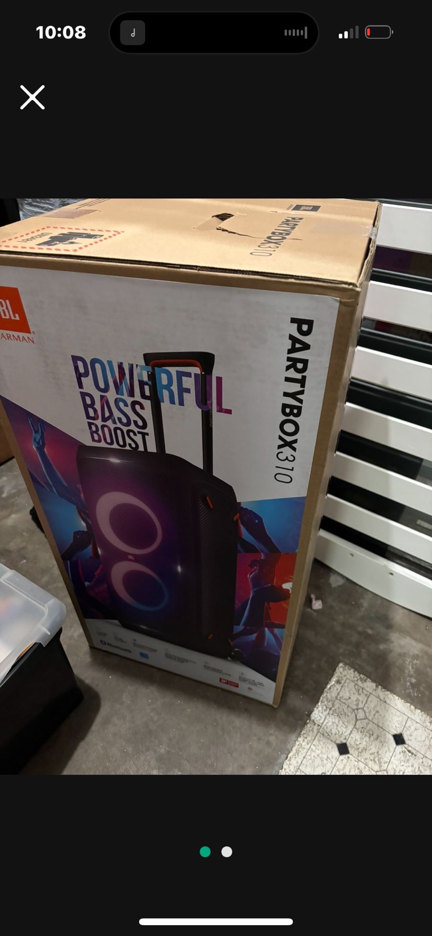 JBL 310 PARTY BOX (NEW)