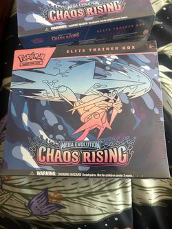 chaos rising etb elite trainer box for trade