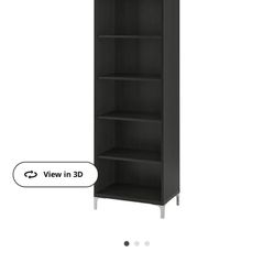 Ikea Besta Black Cabinet Shelf