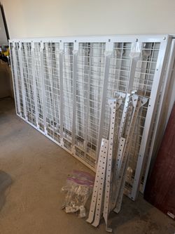Overhead garage storage racks