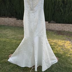 Wedding Dress Mermaid Style Ivory 