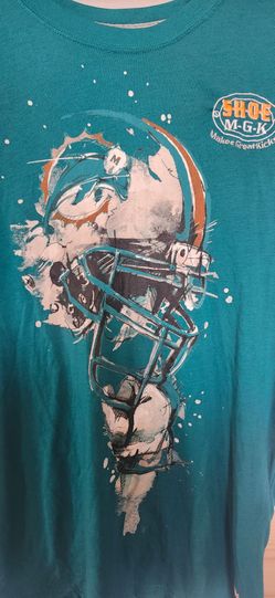 Nike Miami Dolphind Teal Team Apparel Top