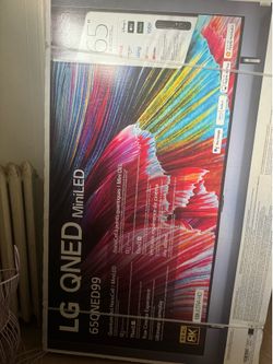 65”inch 8k LG TV brand new sealed