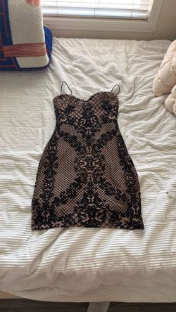 Beige and black Windsor short dress size XS￼