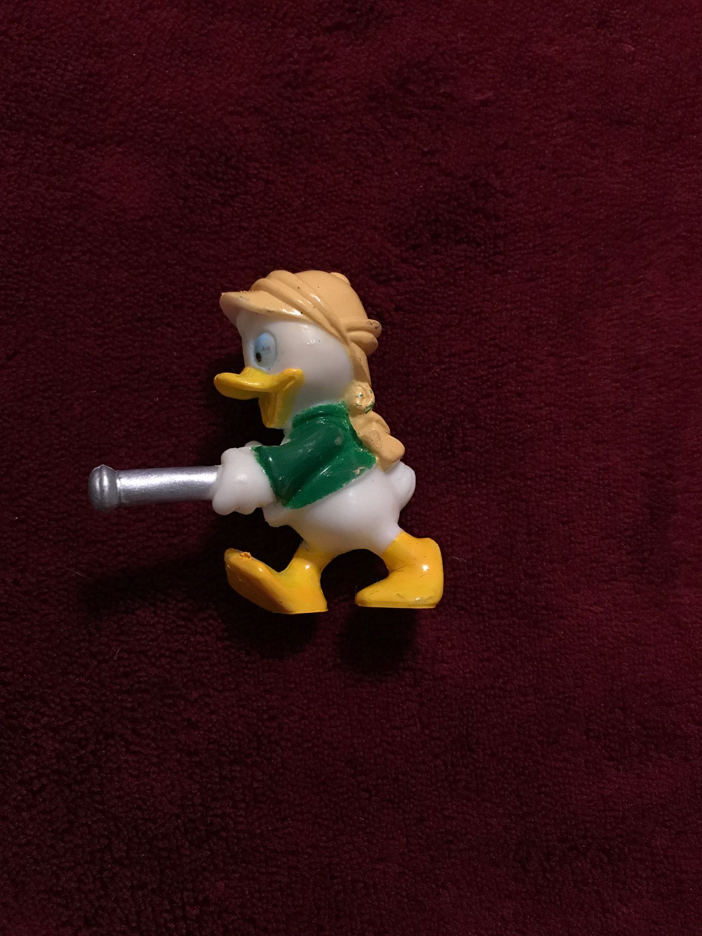 1991 Vintage Ducktales Huey Kelloggs Disney PVC Figure Collectible Toy