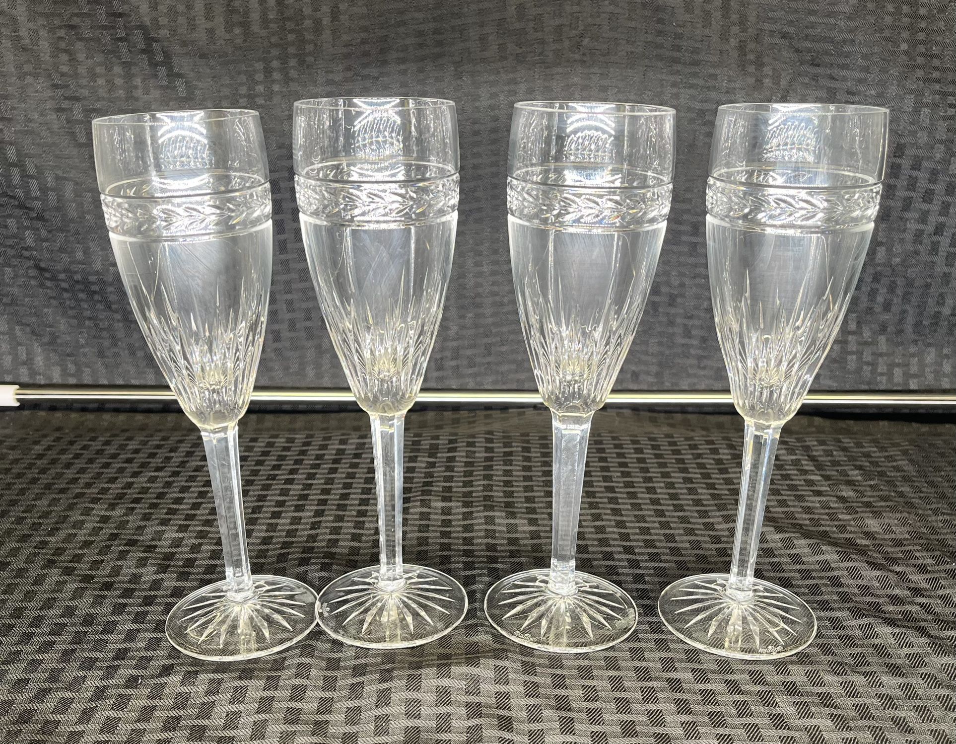 Waterford Crystal Laurel Champagne Flute (Set of 4)