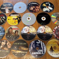 20 DVDs horror movies scary movies