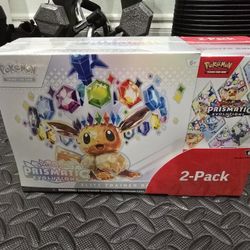Costco Prismatic Bundle etb + booster Bundle