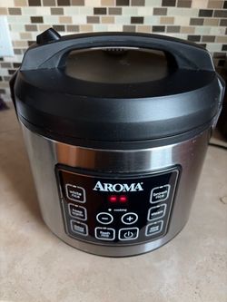 Aroma 20-Cup Digital Rice Cooker / Steamer / Slow Cooker