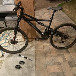 Cannondale Prophet Full Suspension Mountain Bike