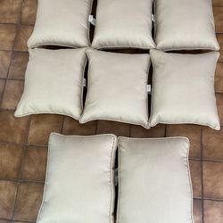 New Arden Selections outdoor pillow back cushions. All for $40