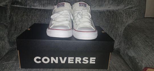 New chuck Taylor All star red, white, and blues