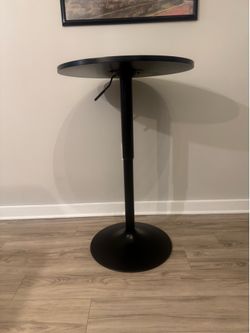 3ft (36 inches) black bar table