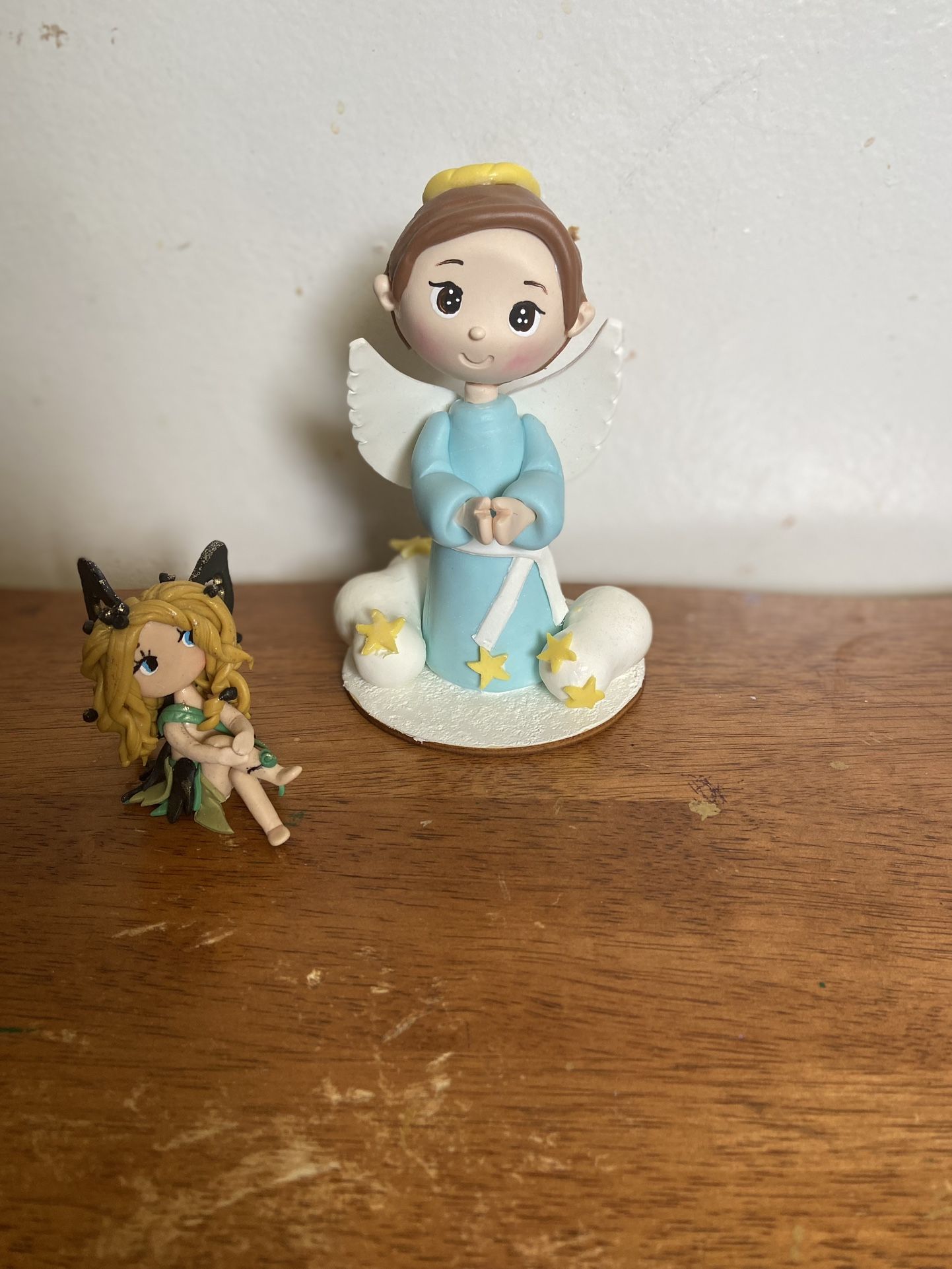 Recuerdos Angelitos Bautizo (handmade) Migajón Artesanal