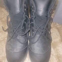 Used STEEL Toed Work Boots 