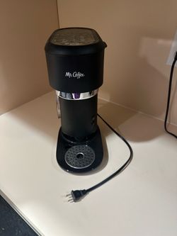 Mr Coffee One Cup Coffee Maker Hot or Cold Coffee