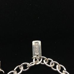 Coach charm bracelet
