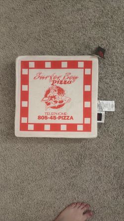 Stranger Things Surfer Boy Pizza Pillow