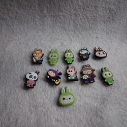 Labubu Crocs Pins 