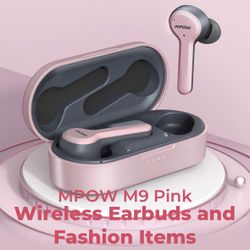 Mpow M9 Wireless Earbuds with 4 Mics Noise Cancellation