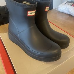 Hunter Short Rain Boots Size 9 Women