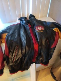 Leather 49ers Jacket 
