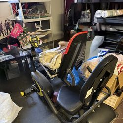 Bench and sit back bike