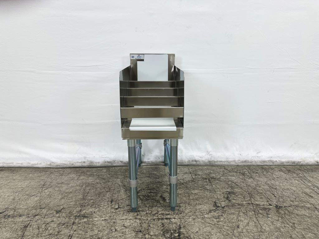12 ins 4 Tiered Stainless Steel Liquor Display Rack LDR-2212-320