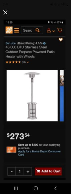 OUTDOOR HEATER BRAND NEW IN BOX