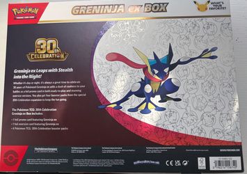 Pokemon 30th anniversary ex box