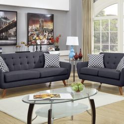 2pc Sofa Set 