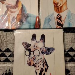 Canvas Wall Animal Art 