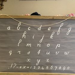 Big Size Canvas Alphabet And Numbers 