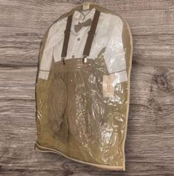 Boys Formal Outfit with Suspenders and Bow Tie