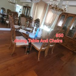 Dining Table And Chairs 