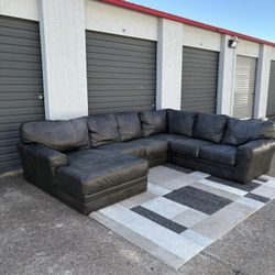 Jackson Furniture Rich Gray 4-piece Camden leather