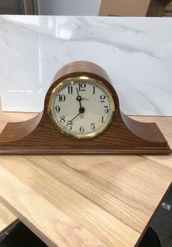 Antique clock wood