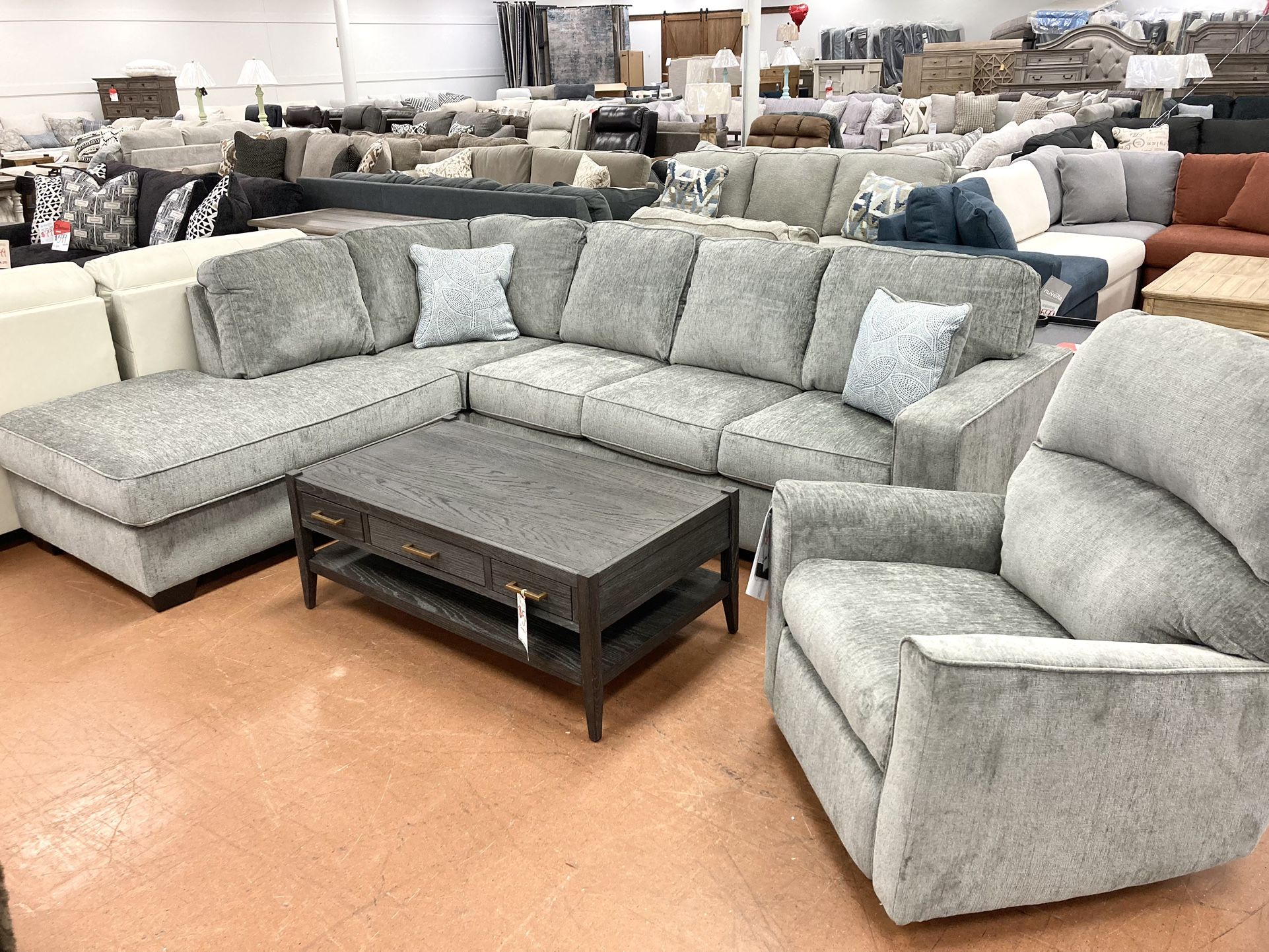 New Sectional & Recliner — SPECIAL 